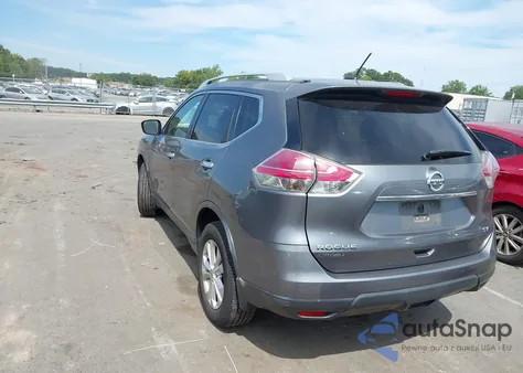 2015 Nissan Rogue Sv из США, поврежденный, VIN 5N1AT2MTXFC882924